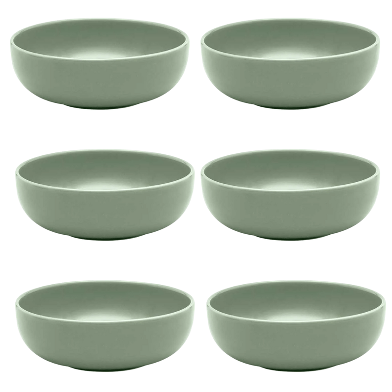 6 Tigelas Flat Matcha 6 Tigelas Flat Matcha